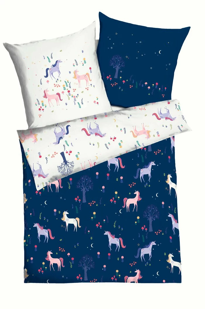 Bettwäsche Zauberwald 135 X 200 Cm 3 Bettwäsche Zauberwald 135 X 200 Cm