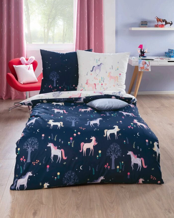 Bettwäsche Zauberwald 135 X 200 Cm 4 Bettwäsche Zauberwald 135 X 200 Cm – Bild 2