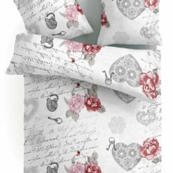 Bettwäsche Love Messages 135 X 200 Cm