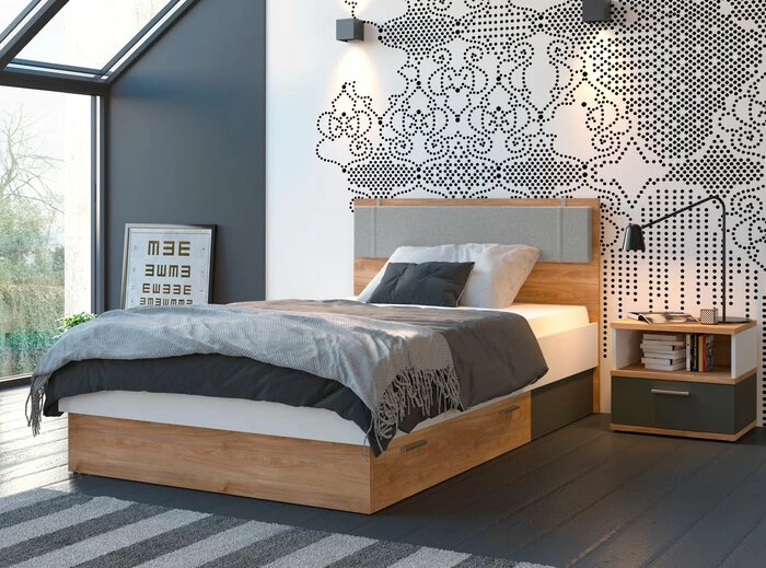 Bett Mit Polsterkopfteil Twenty 120 X 200 Cm 3 Bett Mit Polsterkopfteil Twenty 120 X 200 Cm