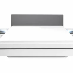 Bett Mit Nachttischen Snow 180 X 200 Cm -Maison Verkaufsgeschäft FJPG S700 323