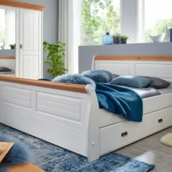 Massivholzbett Hombre 180 X 200 Cm