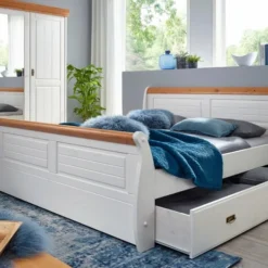 Massivholzbett Hombre 180 X 200 Cm -Maison Verkaufsgeschäft FJPG S700 332