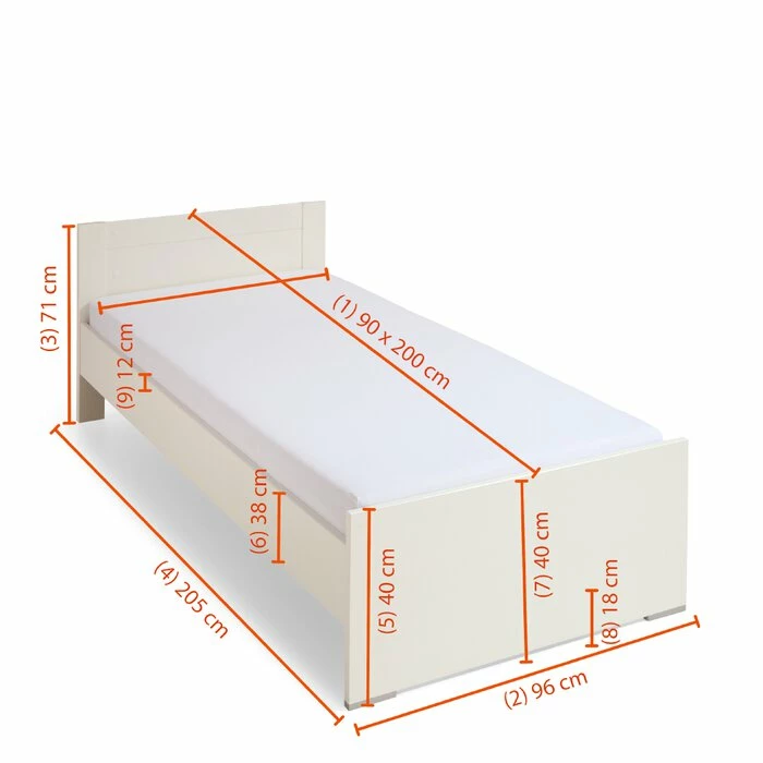 Bett Filou 90 X 200 Cm 5 Bett Filou 90 X 200 Cm – Bild 3