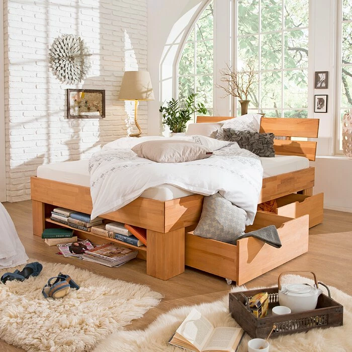 Massivholzbett Sofie 140 X 200 Cm 4 Massivholzbett Sofie 140 X 200 Cm – Bild 2