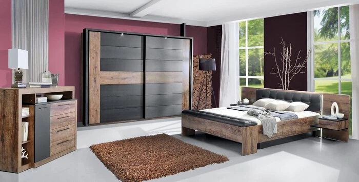 Bett Mit Nachttischen Bellevue 180 X 200 Cm 4 Bett Mit Nachttischen Bellevue 180 X 200 Cm – Bild 2